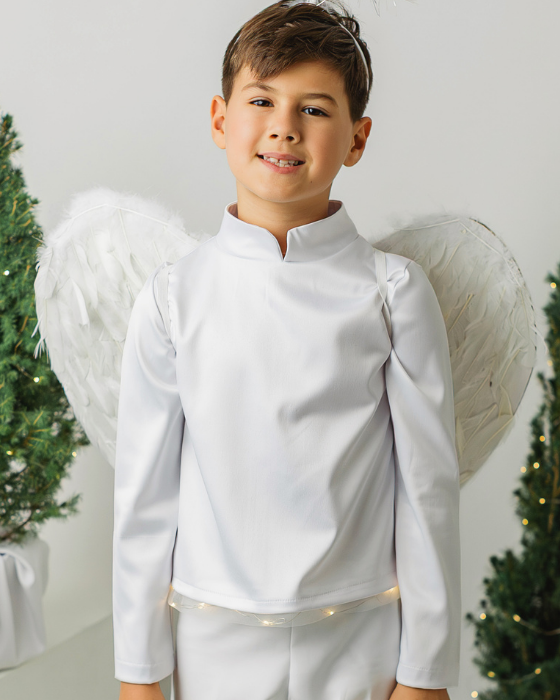 Bluza Alba, Baiat, Tunica