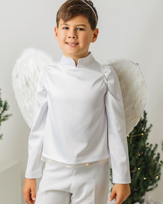 Bluza Alba, Baiat, Tunica