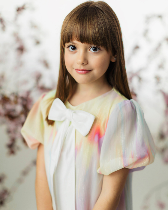 Rochița Curcubeu cu Fundiță, de Școală / Grădiniță