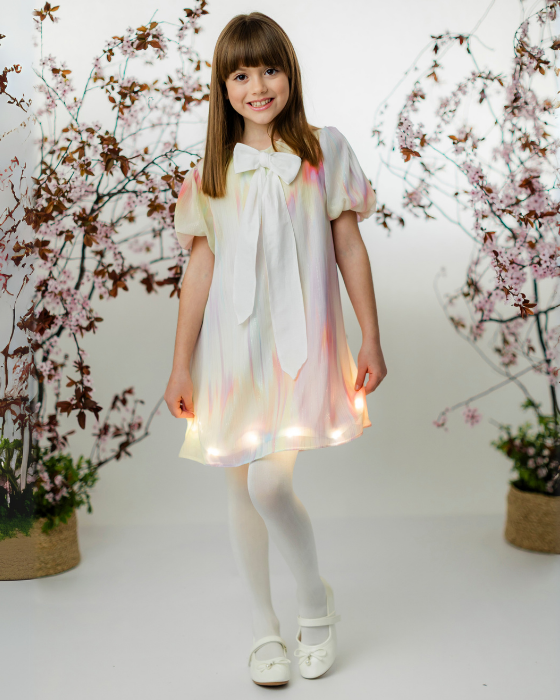 Rochița Curcubeu cu Fundiță, de Școală / Grădiniță