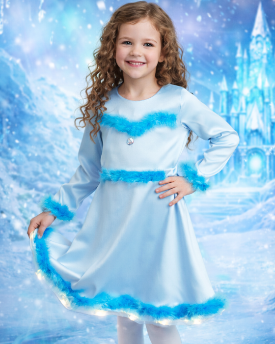 Rochița cu Luminite, Bleu de Printesa