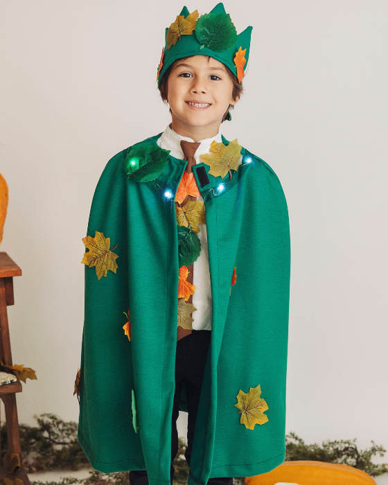 Costum 2 Piese, Regele Toamnei, Verde