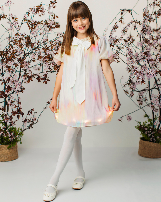 Rochița Curcubeu cu Fundiță, de Școală / Grădiniță