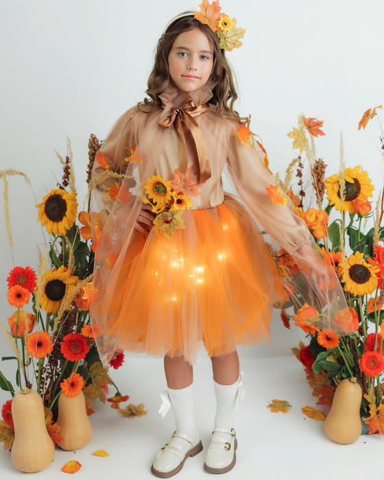 Costum Complet Regina Toamnei, 3 piese