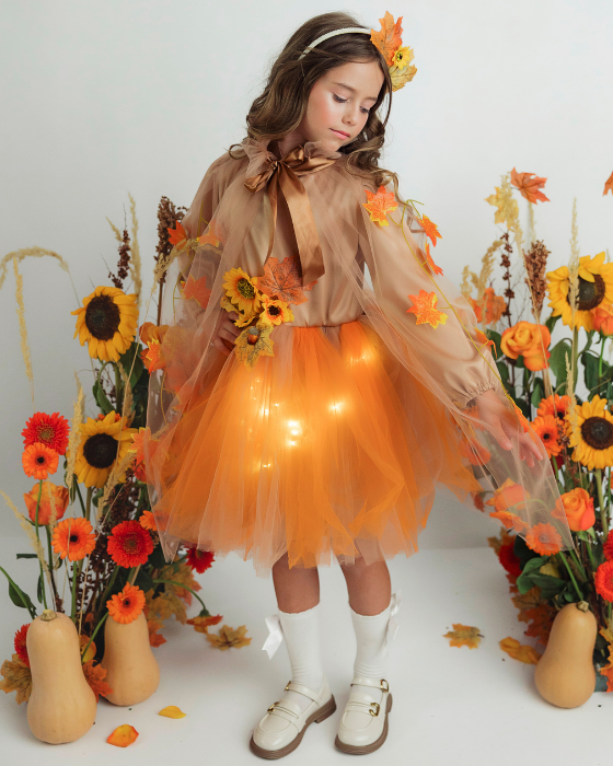 Costum Complet Regina Toamnei, 3 piese