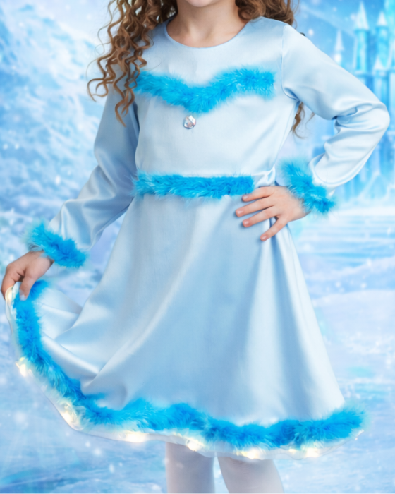 Rochița cu Luminite, Bleu de Printesa