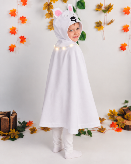 Costum de Urs Polar, cu Luminițe, Universal