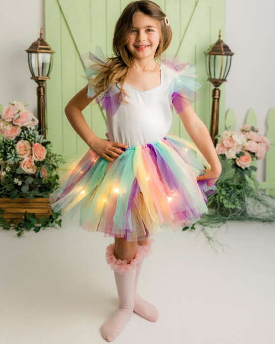 Costumaș Curcubeu Pastelat, 3 piese