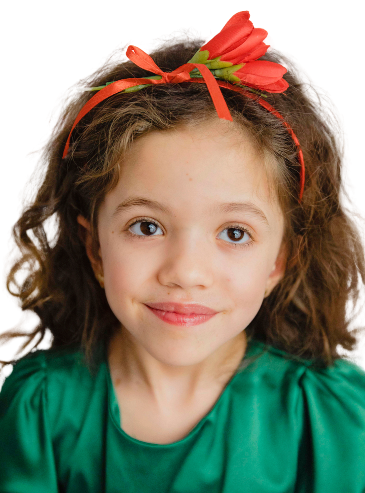 Bentiță Lalea Roșie, Floare Roșie, (Mac, Trandafir, Bujor, Garofita)