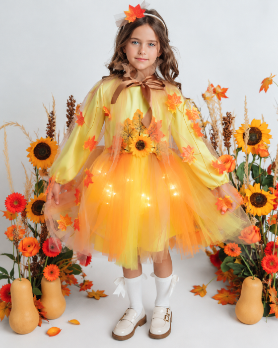Costum Carnaval de Toamna, 3 piese, Serbare Toamna