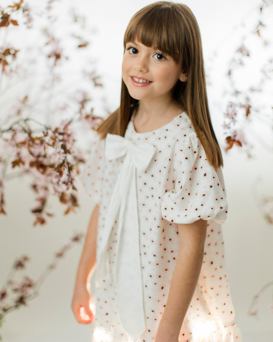 Rochița Albă de Bumbac de Școală / Grădiniță