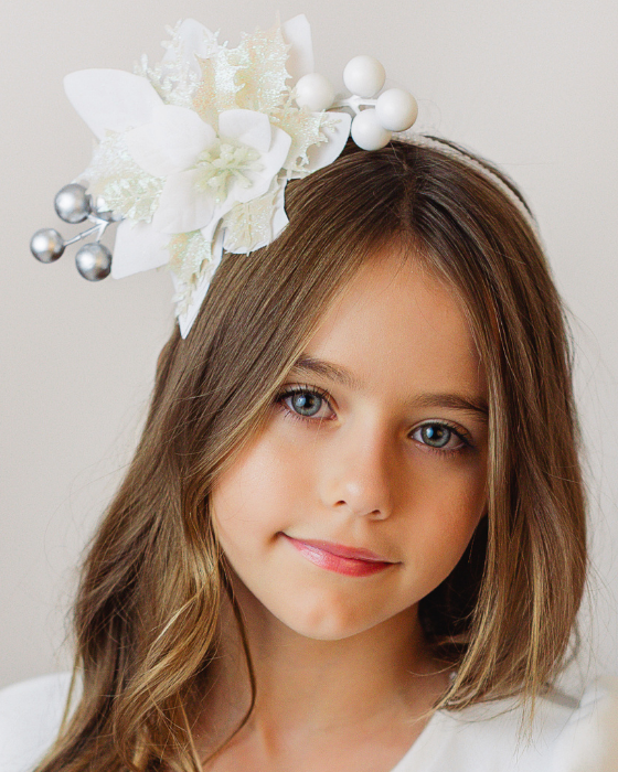 Bentita Regina Iernii cu Floare de Gheata