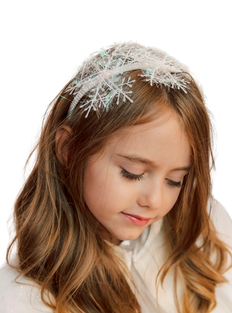 Coroniță cu 3 Fulgi de Nea