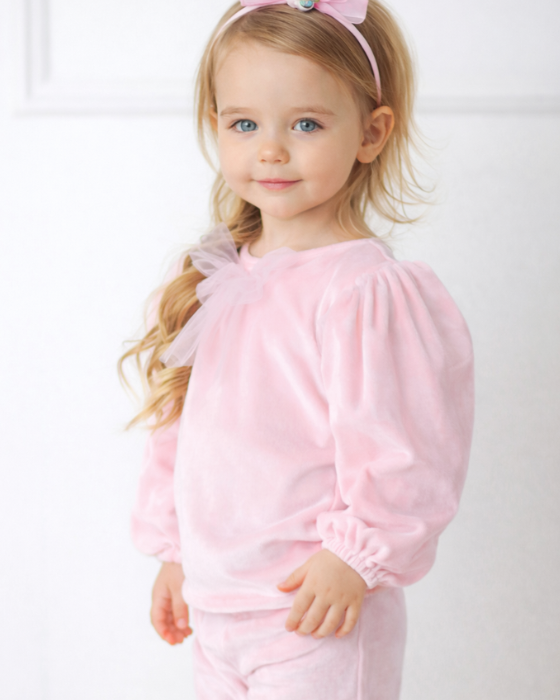 Bluziță Roz Vata de Zahar