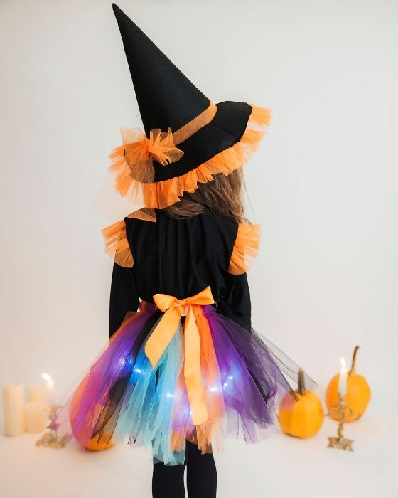 Fustița cu Luminițe, Curcubeu de Halloween