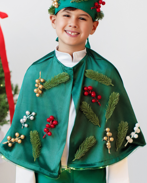 Pelerina spiridus brad, de baiat