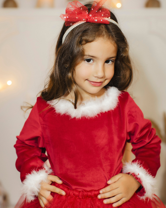 Compleu cu Luminițe, Roșu, De Craciun