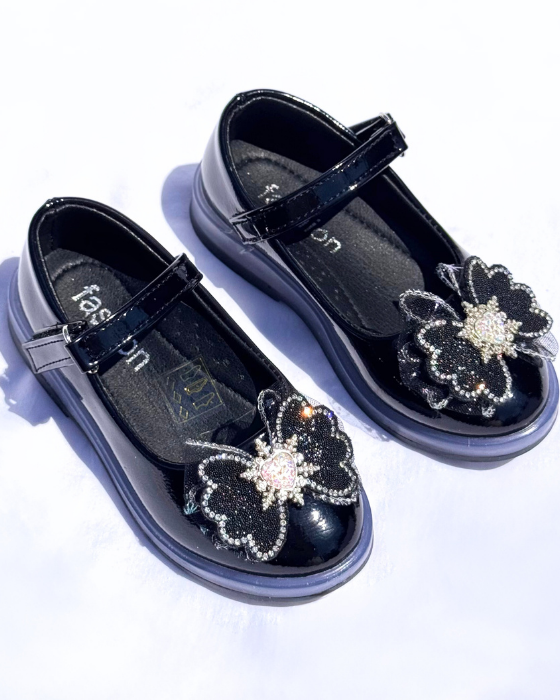 Pantofiori Negri cu luminițe, de Gradinita