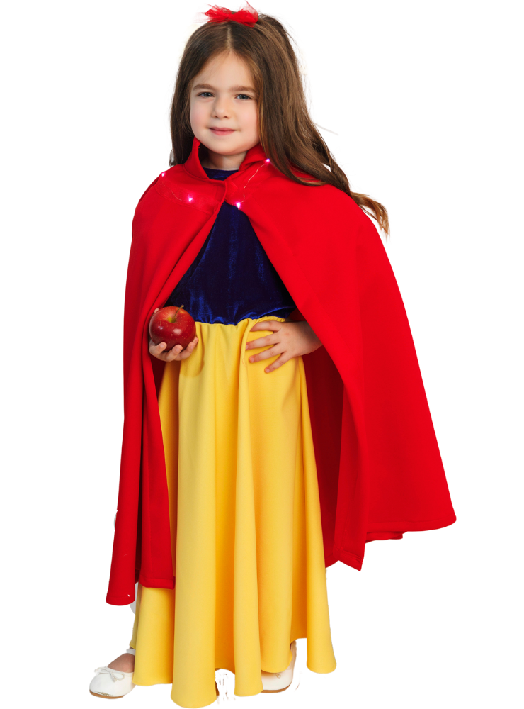 Costum 2 Piese, Albă-Ca-Zăpada, cu Luminițe