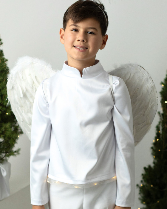 Bluza Alba, Baiat, Tunica