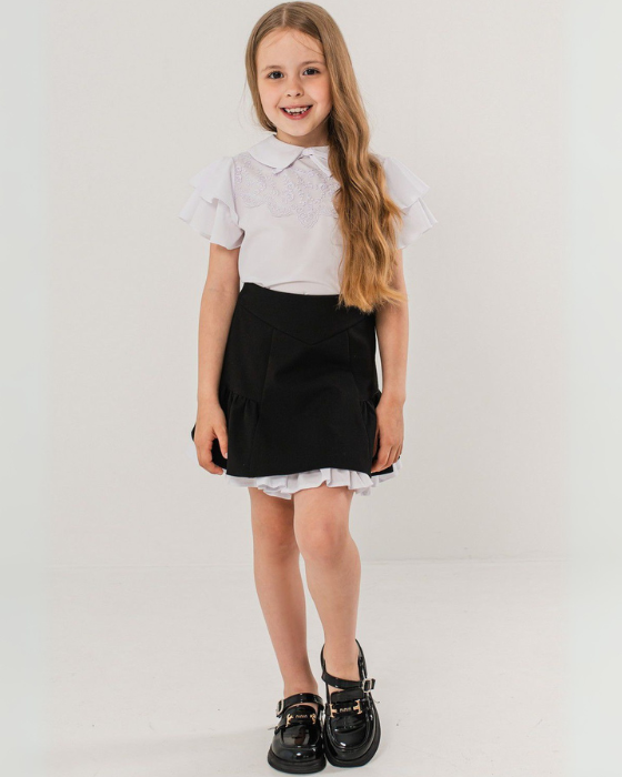 Darina Black Skirt, School