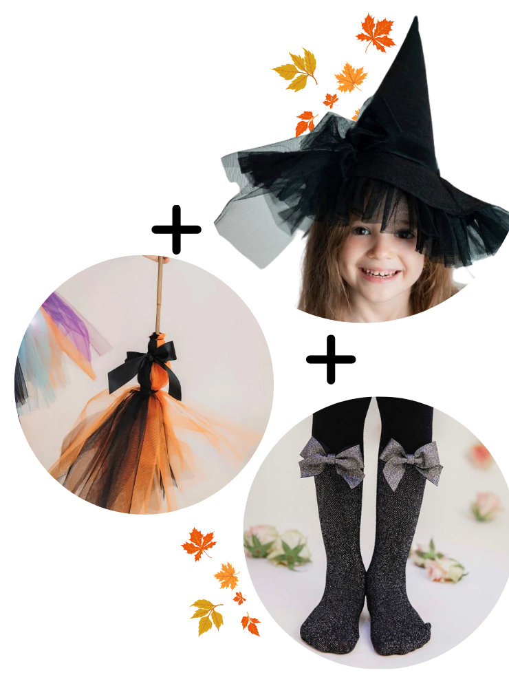 Fall, Halloween combo for girls