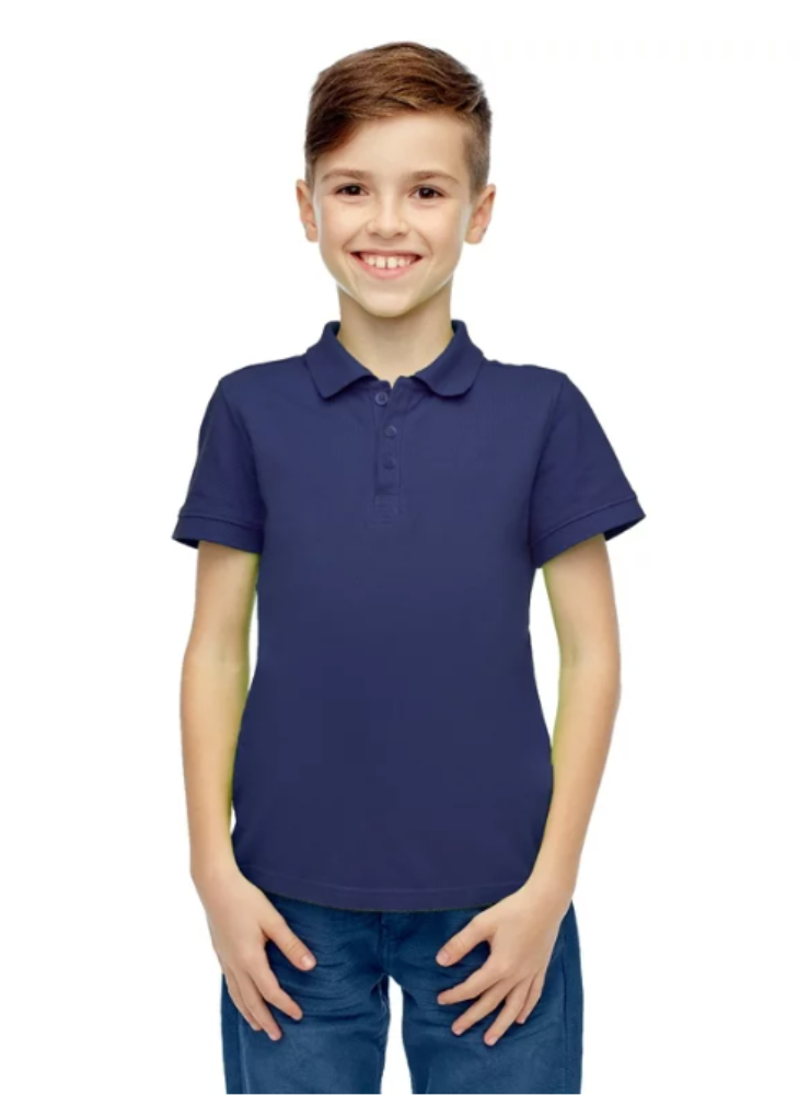 Tricou Polo Bleumarin - de Gradinita