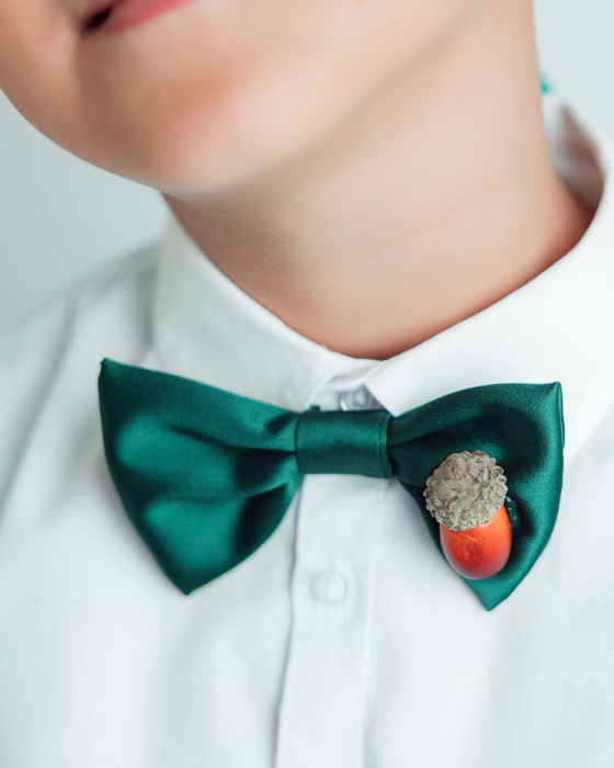 Papion Verde de Toamnă, cu ghindă