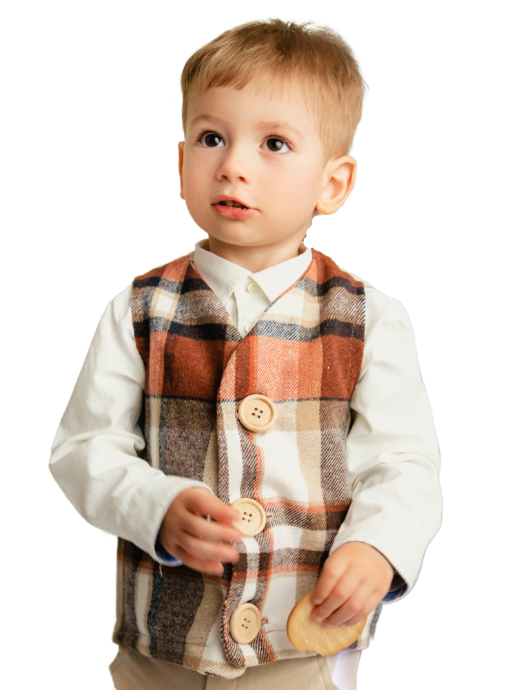 Vestă de Regele Toamnei, Caro Maro Băiat, 5-7 ani