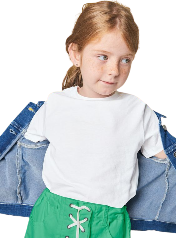 Tricou Bumbac Alb, de Gradinita