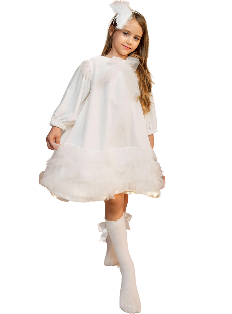 Rochița cu Luminițe, Albă Fulg de Nea / înger pentru serbare