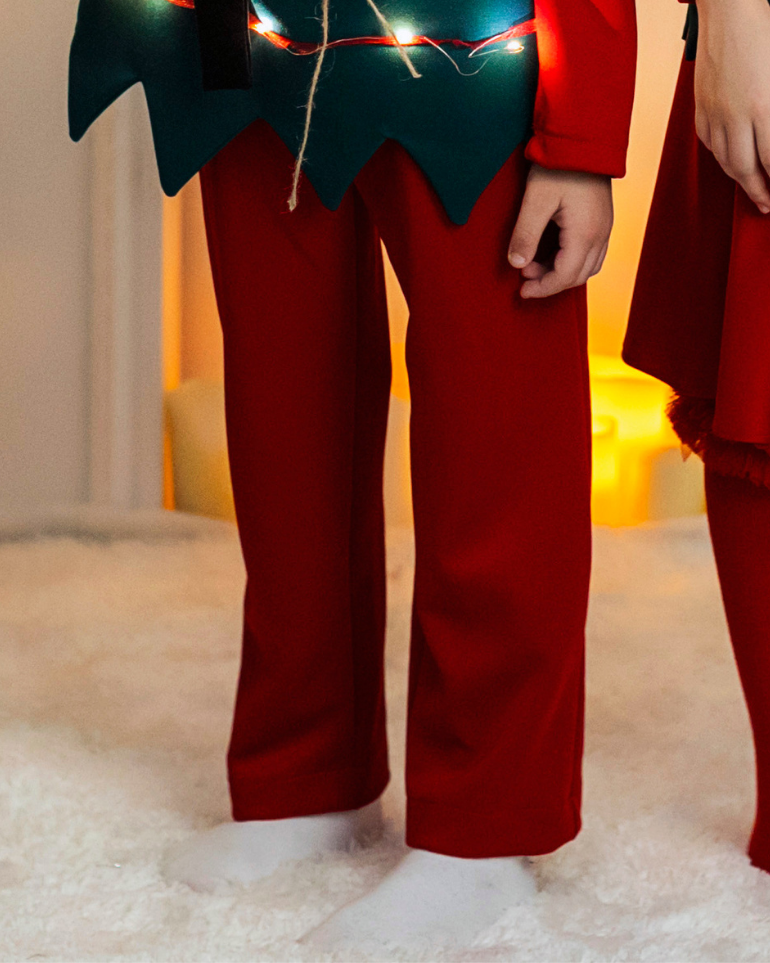 Pantaloni Rosii, de baiat