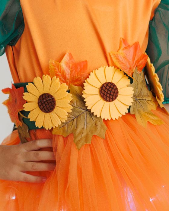 Autumn Flower Apron