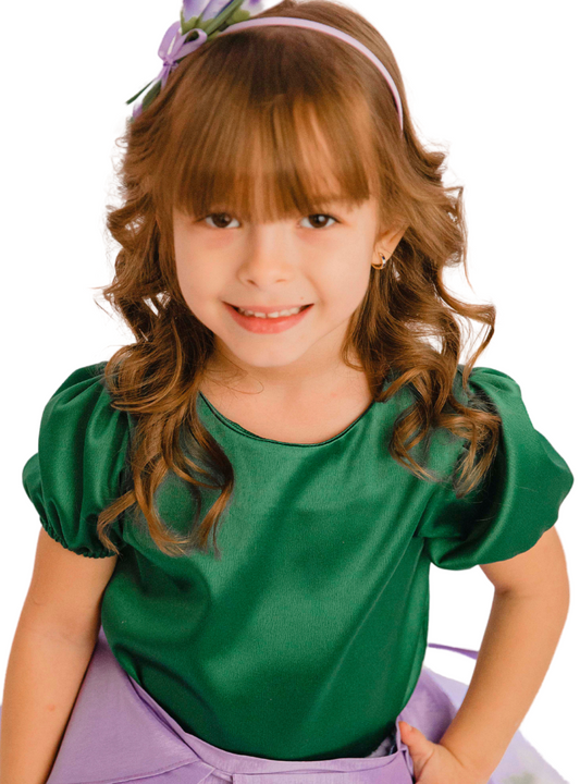 Green Blouse, Spring Flower Celebration