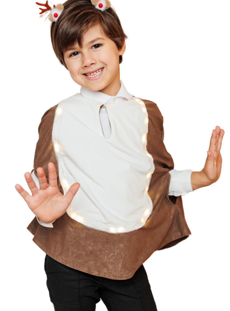 Pelerină de ren  cu Luminițe