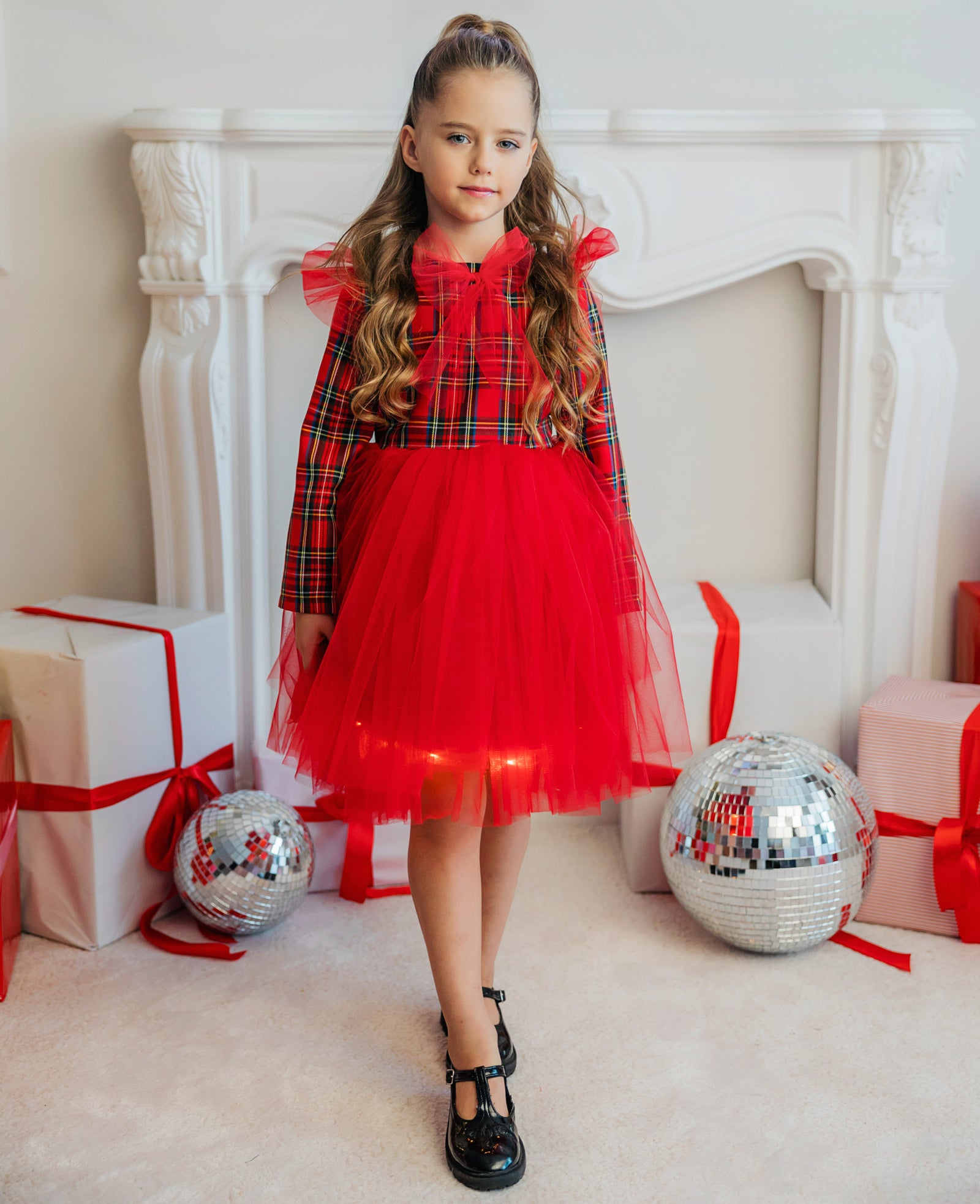 Rochița cu Luminițe Roșie Carouri, Extraordinară