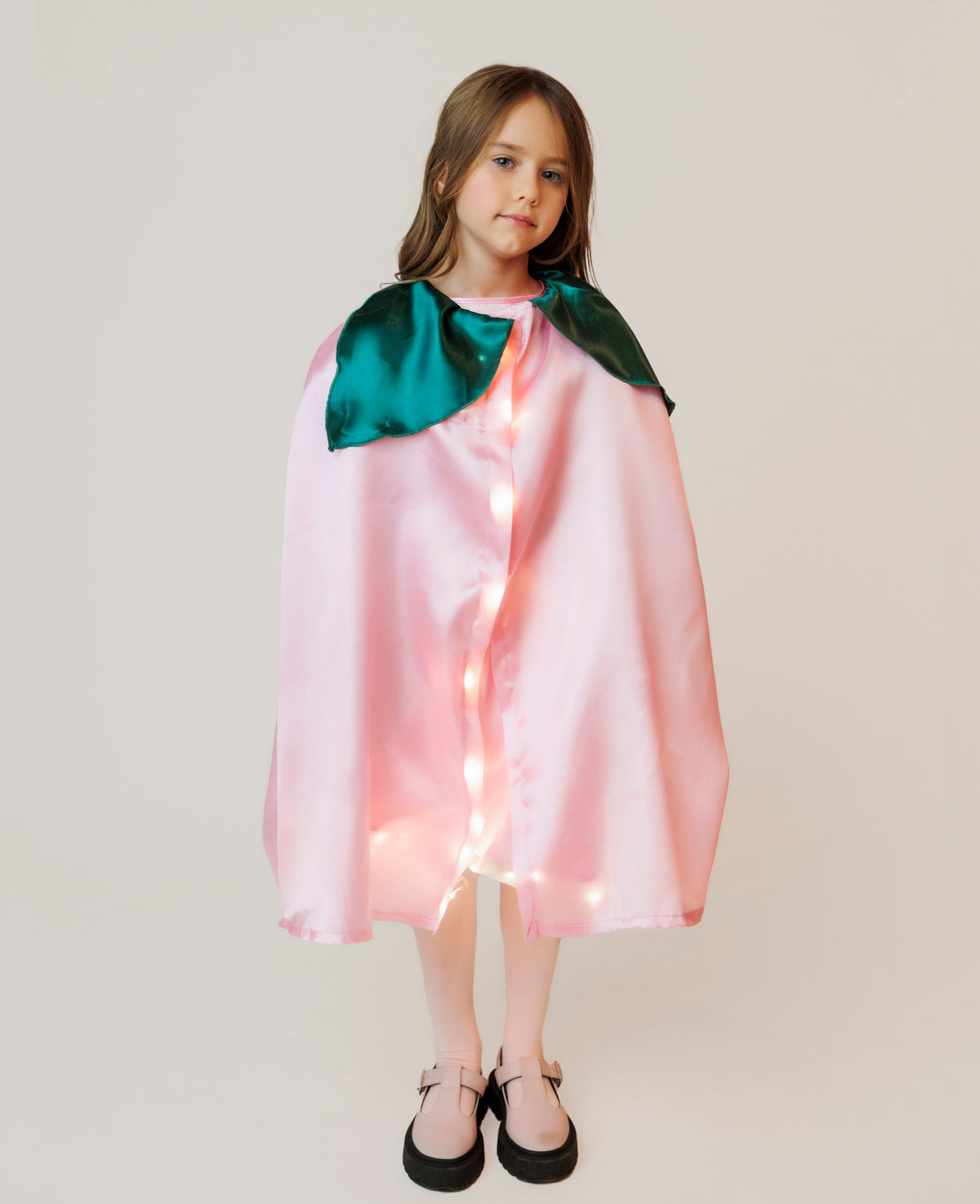 Cape with Candles, Pink Flower (PEONY, Rose, Hyacinth, Pansy)