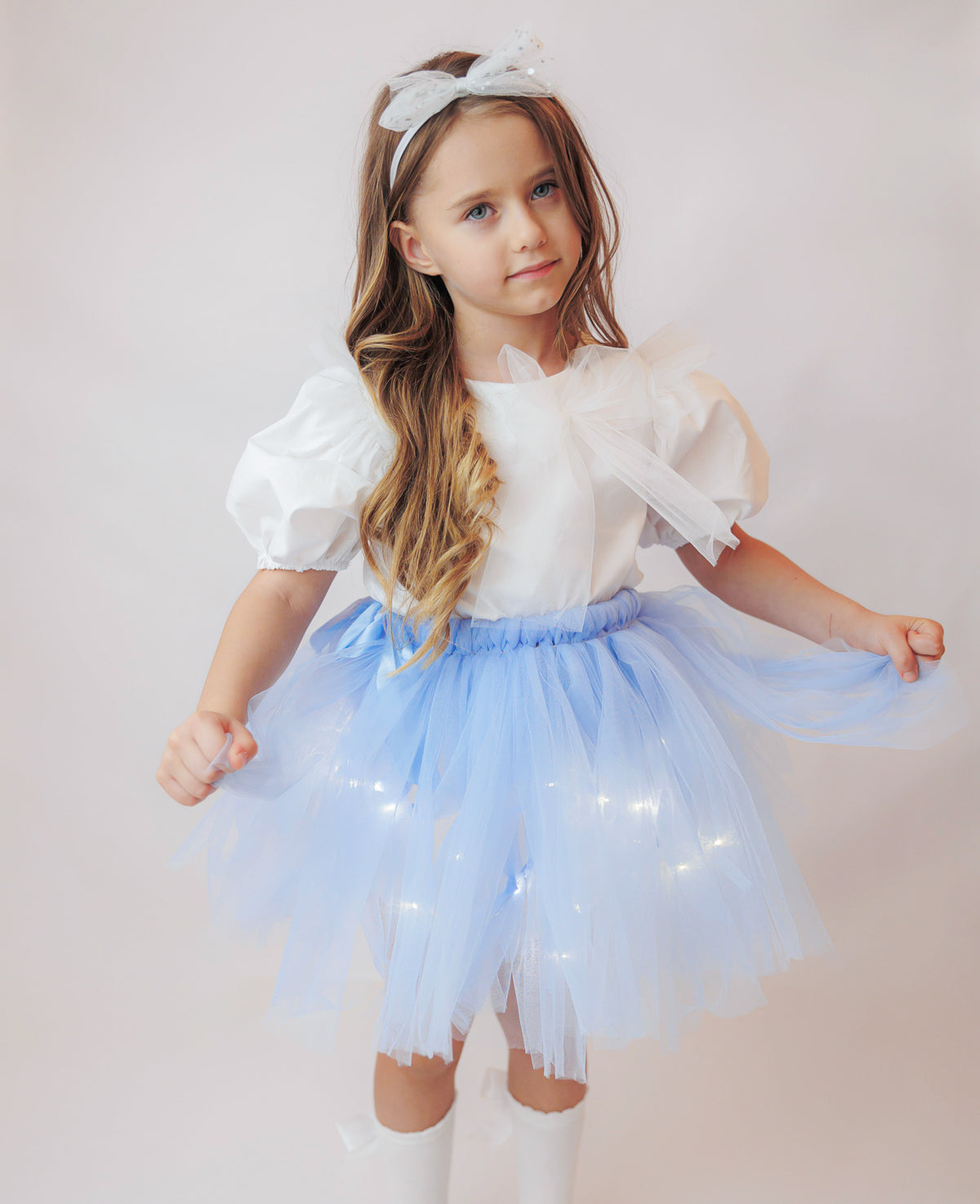 Fustița cu Luminițe, floare Bleu, Albăstrica, Prințesa de Gheață, extraordinară