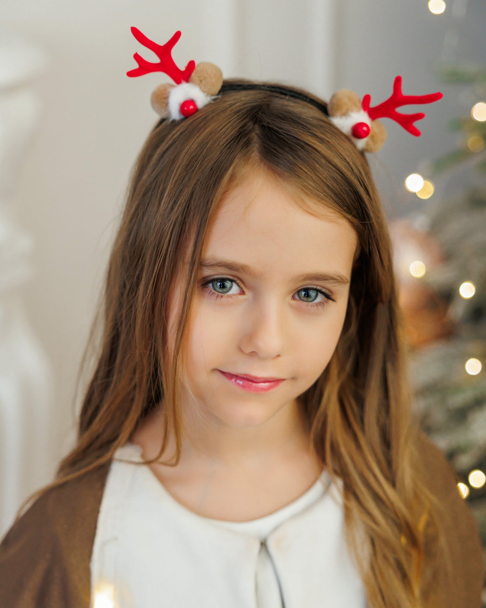 Pelerină de ren cu luminițe