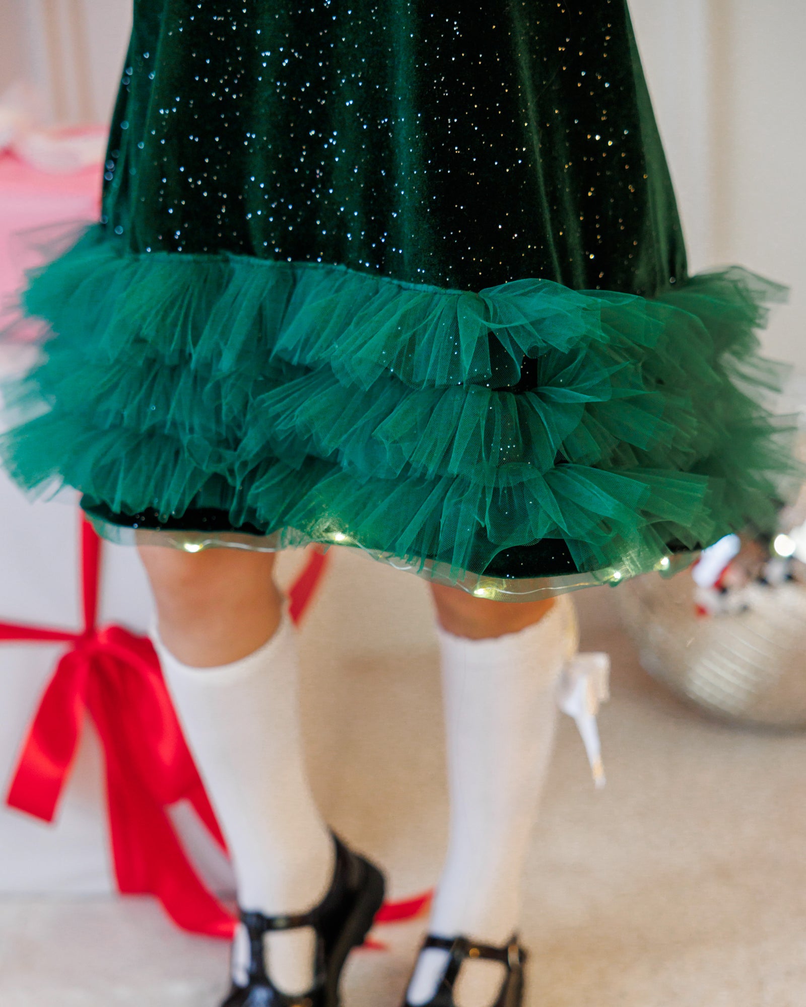 Compleu, Rochiță+Pelerină, Verde