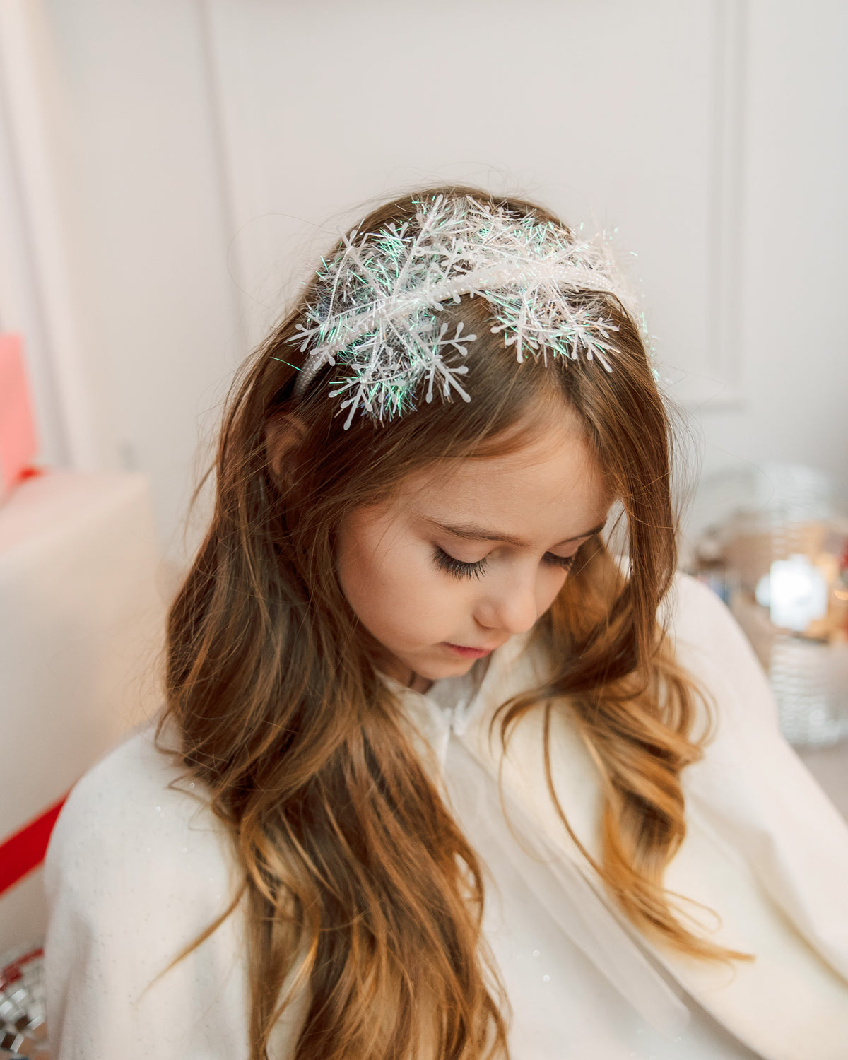 Coroniță cu 3 Fulgi de Nea