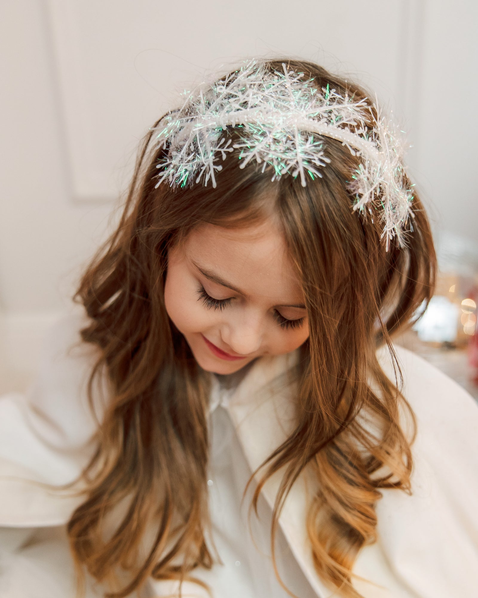 Coroniță cu 3 Fulgi de Nea