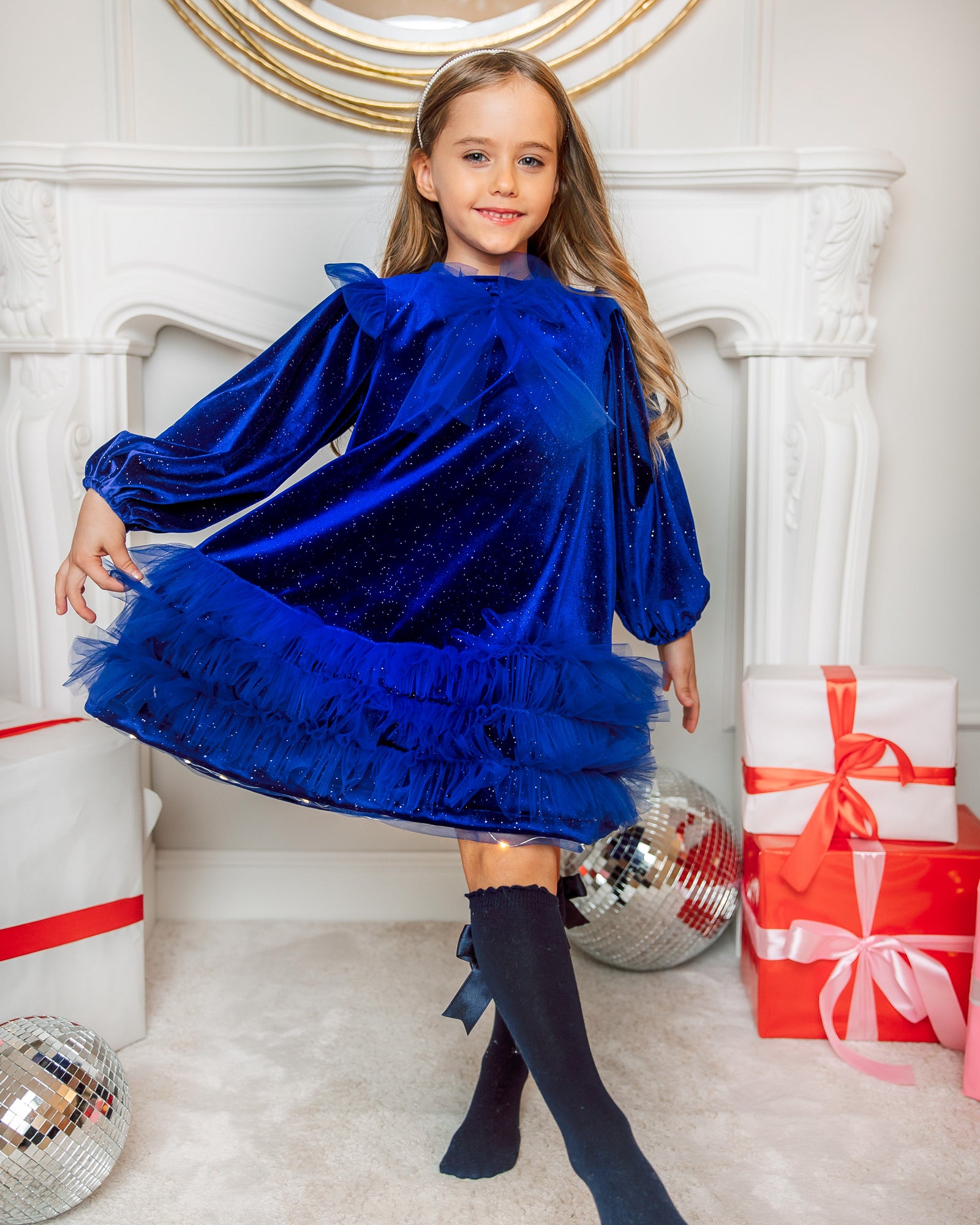 Rochița cu Luminițe, Albastru Regal