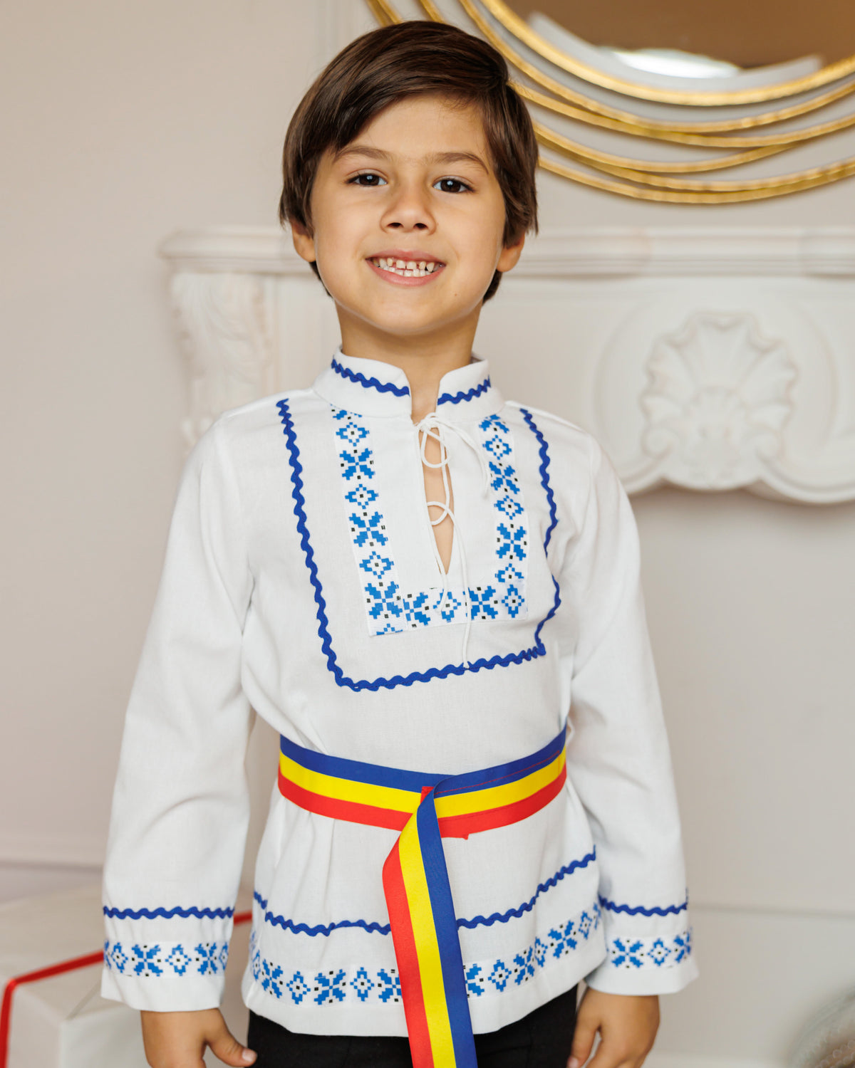 Traditional costume Boy, Romanian