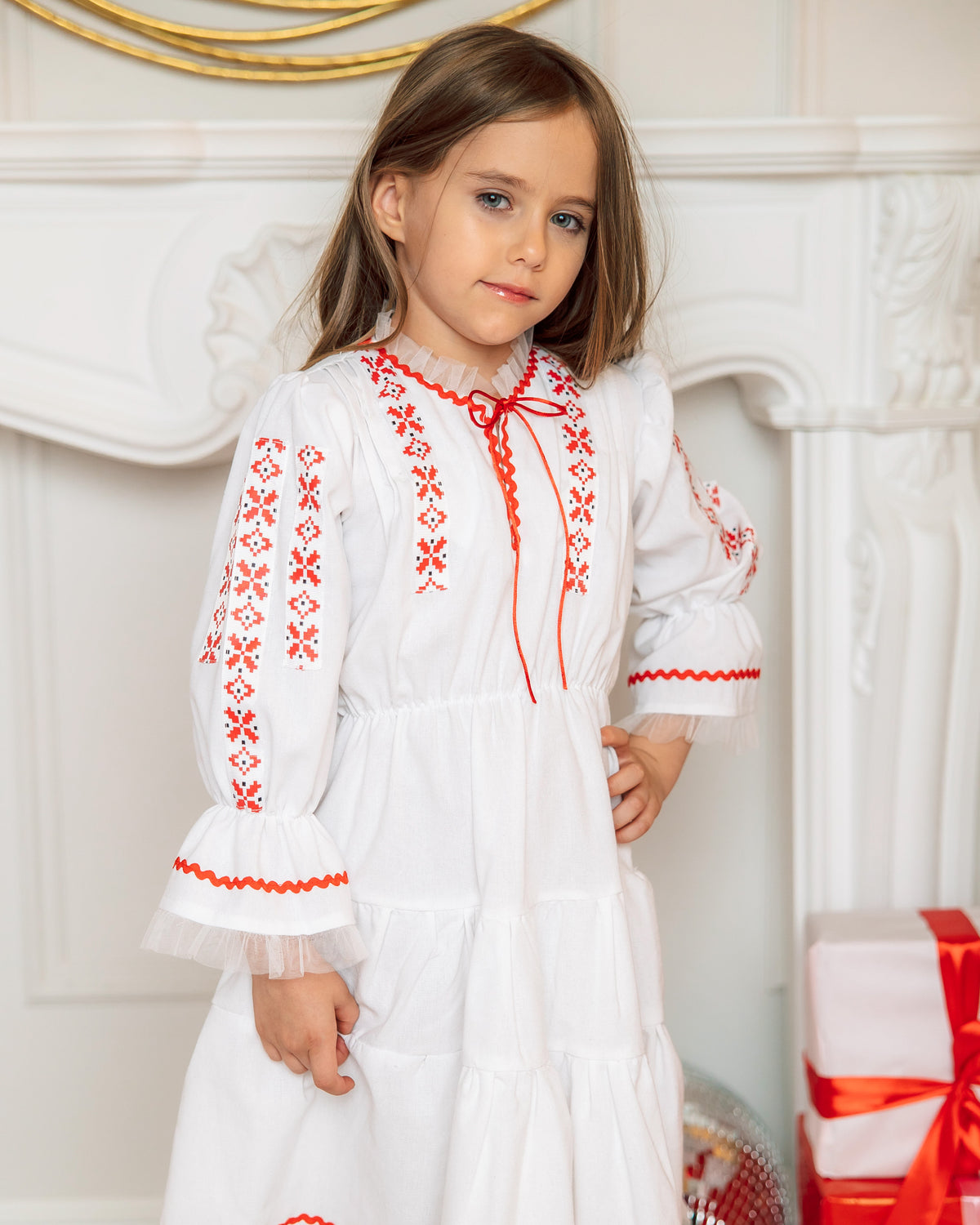 Rochiță Populară, Ie Tradițional Românească, Serbare Grădiniță