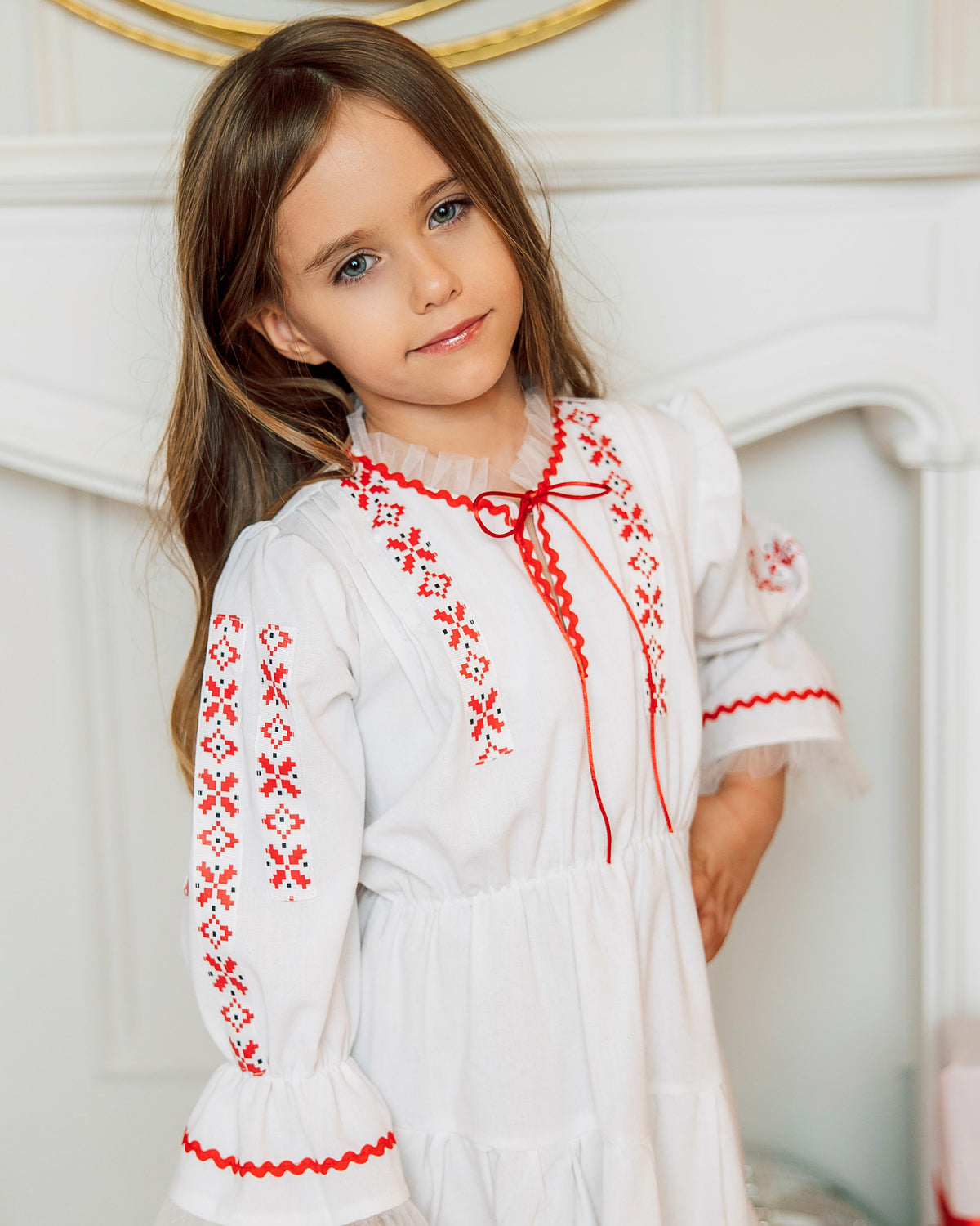 Rochiță Populară, Ie Tradițional Românească, Serbare Grădiniță