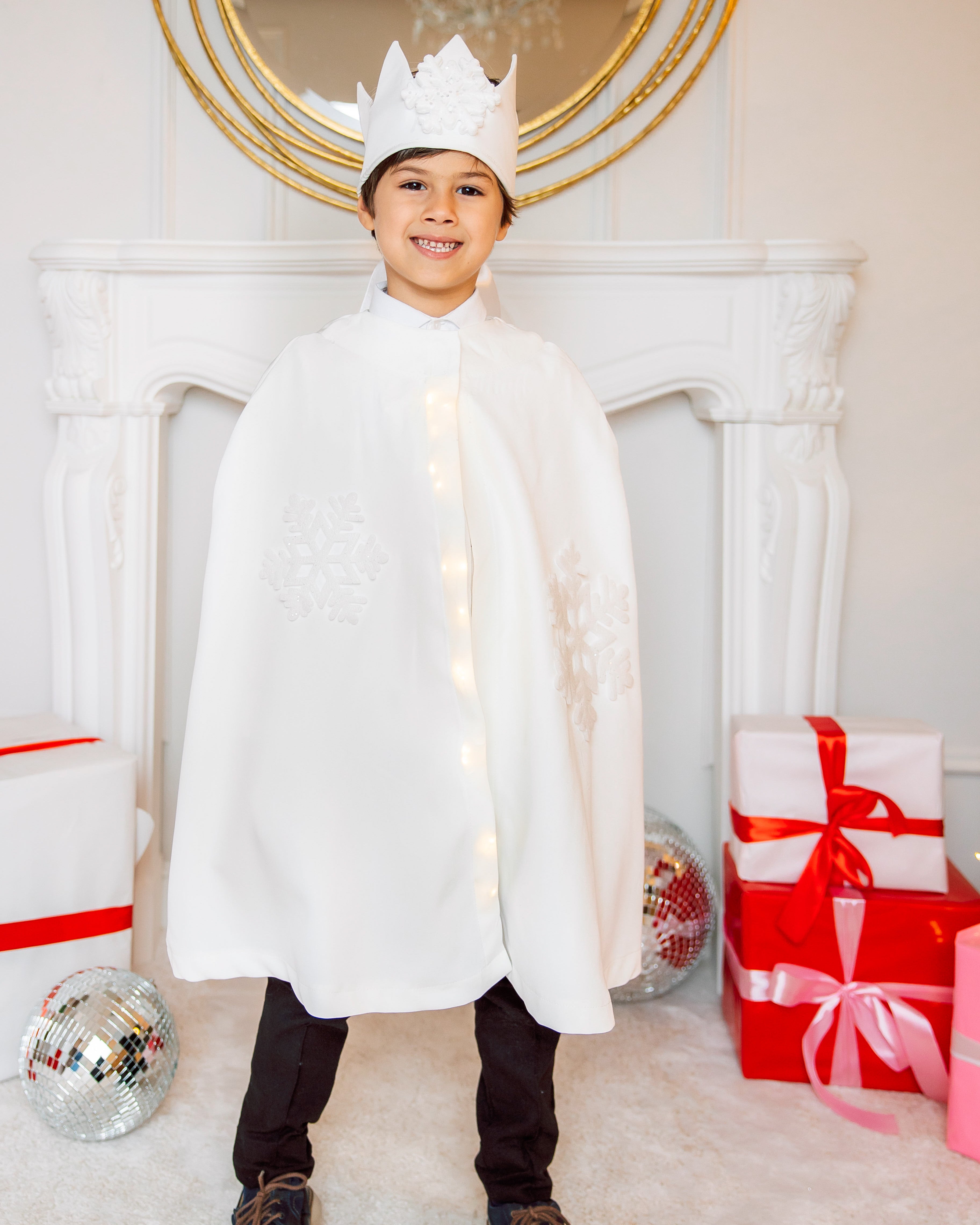 Snowflake Cape for Boys