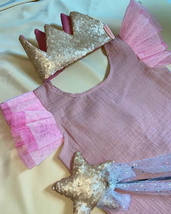 Pink Muslin Summer Blouse