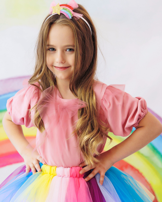 Bluzița Roz de Bumbac, De Școală