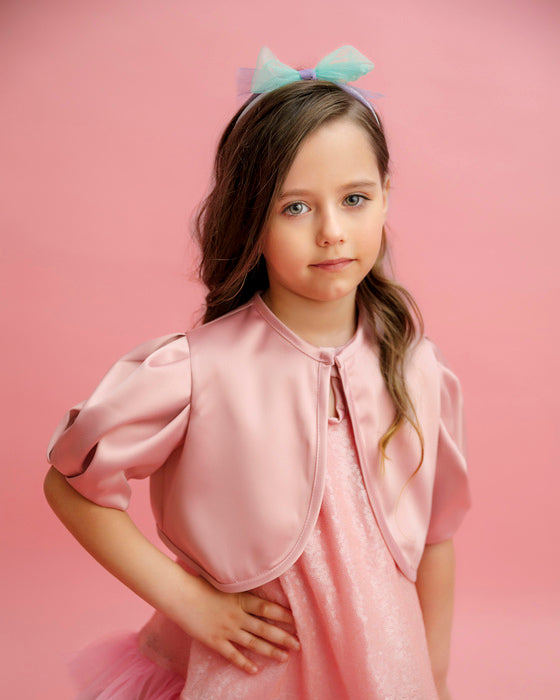 Bolero copii de Ocazie, de pus pe deasupra, Roz